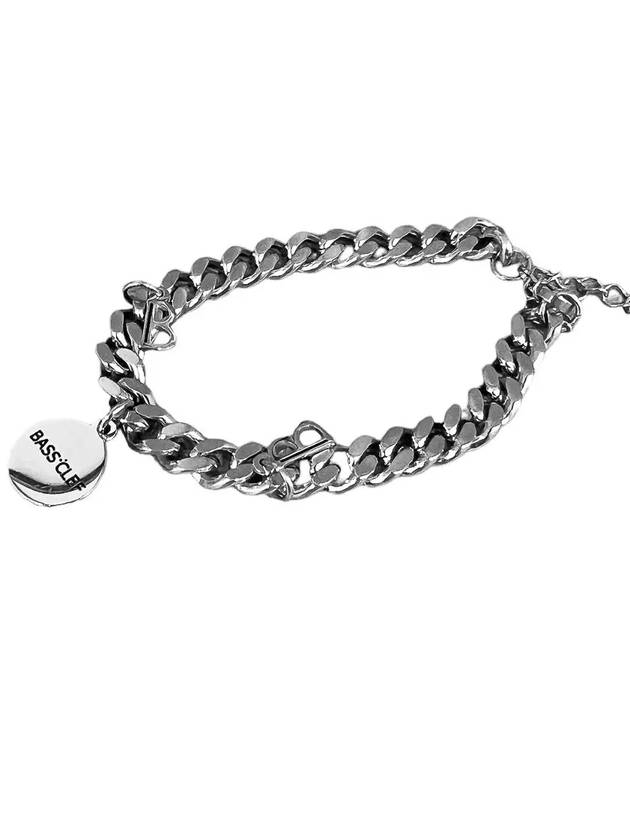 Men s Surgical Bracelet Daily Silver CLEF BCB BRC - BASSCLEF - BALAAN 5