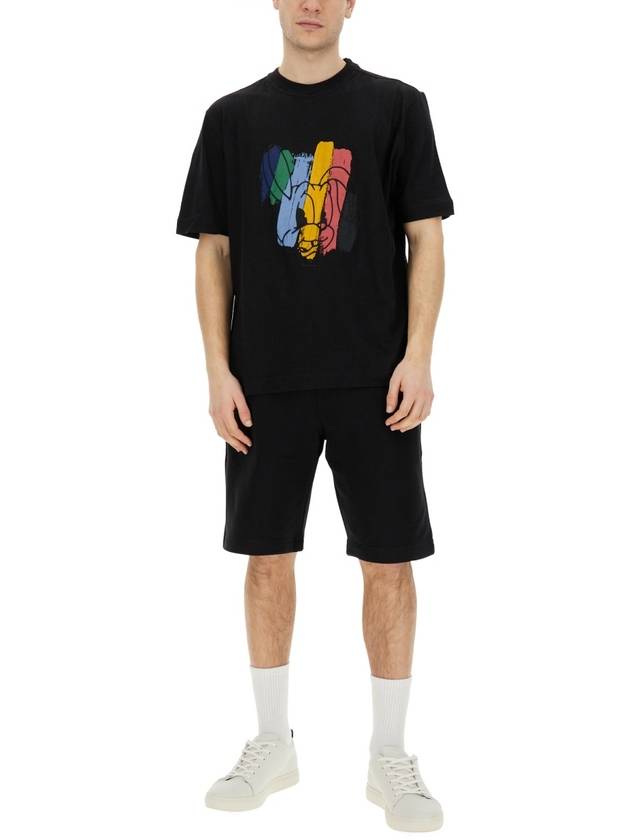 PS by short sleeve t-shirt M2R 675Y MP4538 79 BLACK - PAUL SMITH - BALAAN 3