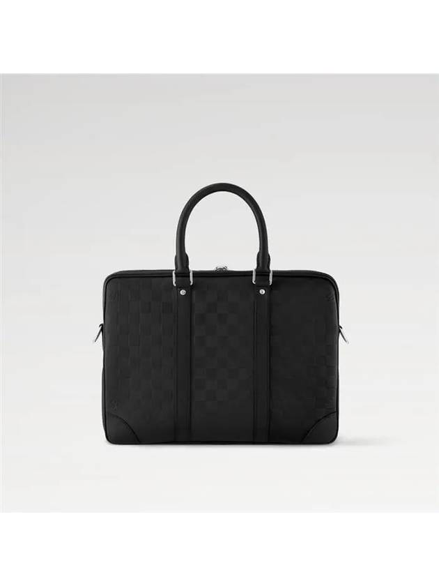 Porte Documents Voyage PM Brief Case Black - LOUIS VUITTON - BALAAN 8