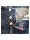 Classic Kenny Twist Straight Jeans Blue - DSQUARED2 - BALAAN 3