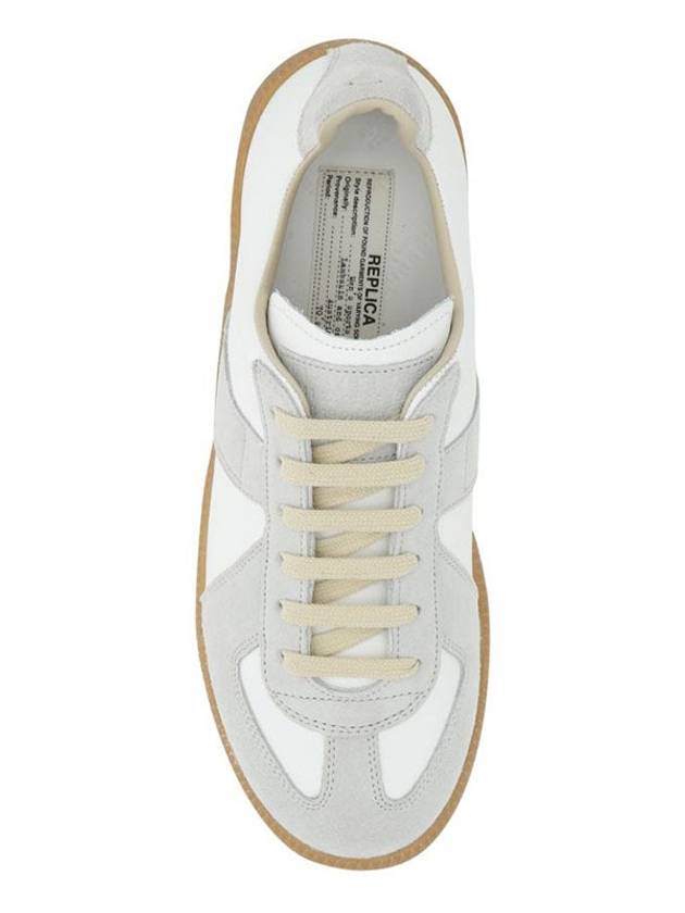 Replica Calfskin Low Top Sneakers White - MAISON MARGIELA - BALAAN 5