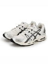 Gel Nimbus 9 Low Top Sneakers White Black Sliver - ASICS - BALAAN 2