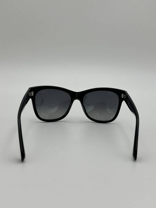 Classic Sunglasses Square Black Silver A71224 - CHANEL - BALAAN 6