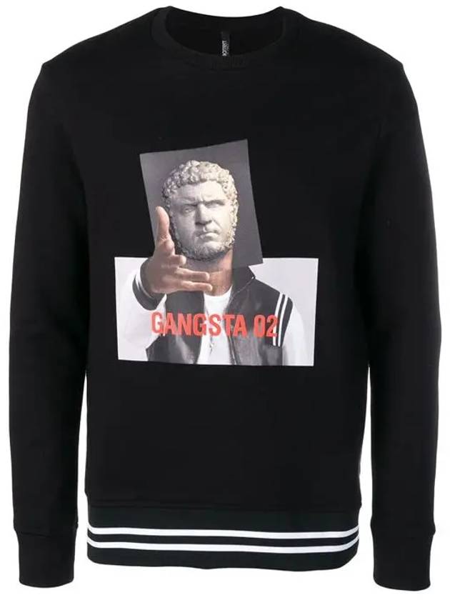 Gangster Stripe Sweatshirt Black - NEIL BARRETT - BALAAN 3