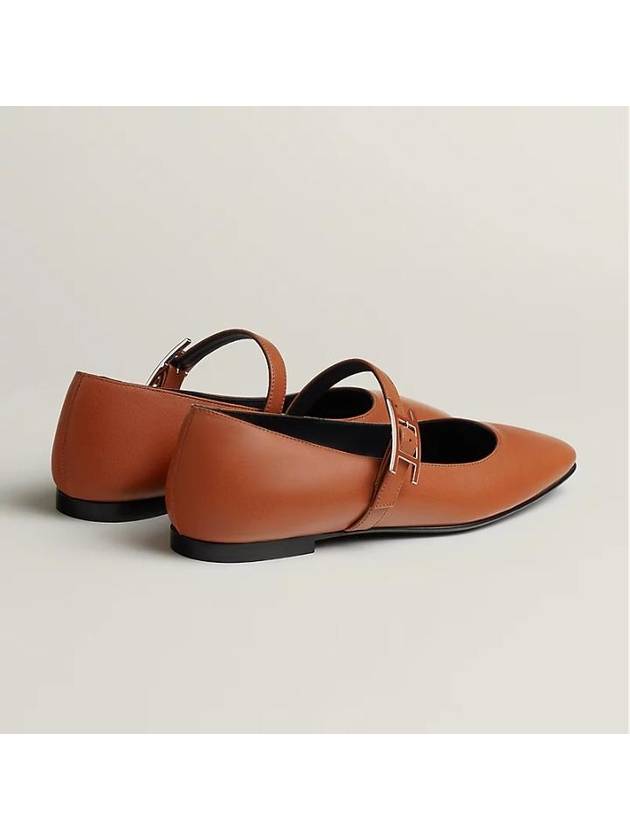 Jane Ballerina Flats H242047Z 1W370 - HERMES - BALAAN 4