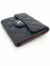 Caviar flap bifold wallet - CHANEL - BALAAN 6