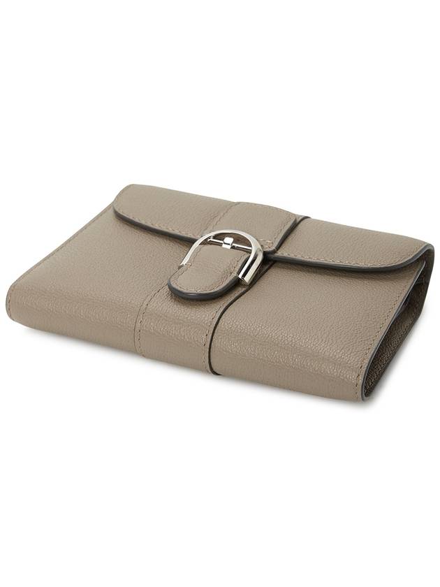 Brillant Compact Half Wallet Tourterelle - DELVAUX - BALAAN 5