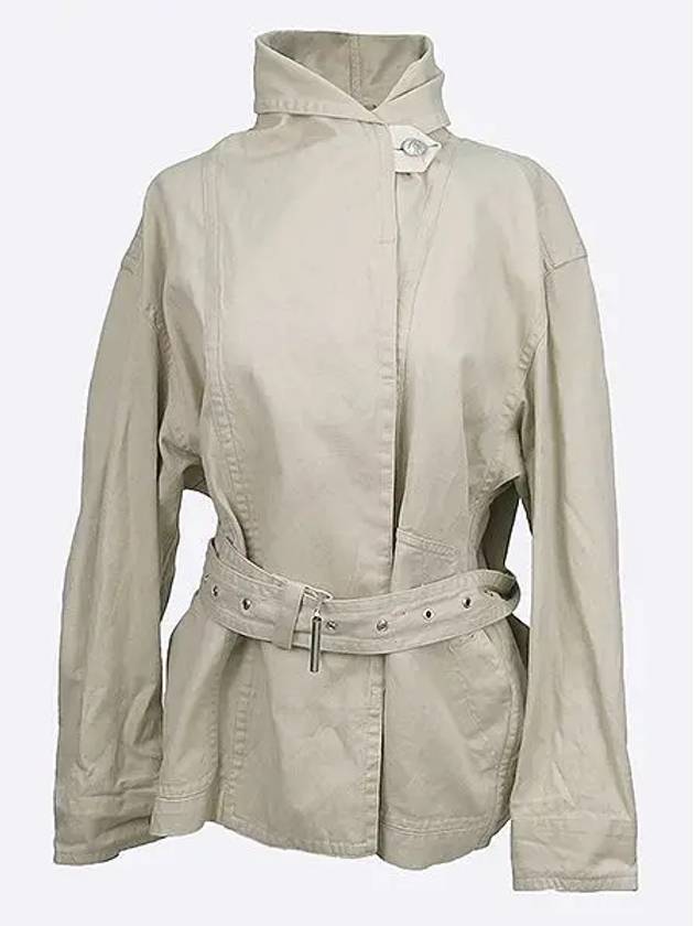 Smith Market Ivory Jacket Women s Clothing - ISABEL MARANT - BALAAN 1