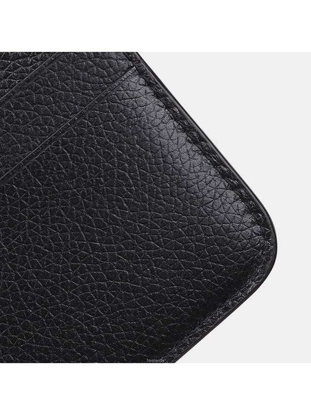 Cash Logo Card Wallet Black - BALENCIAGA - BALAAN 7