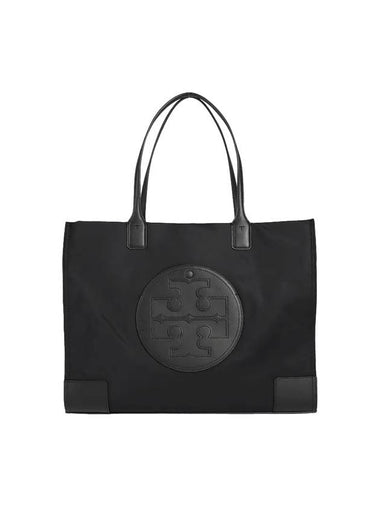 Ella Large Nylon Tote Bag Black - TORY BURCH - BALAAN 1