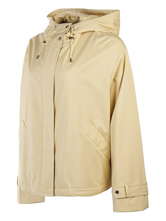 Technical Hooded Jacket Light Beige - LORO PIANA - BALAAN 3