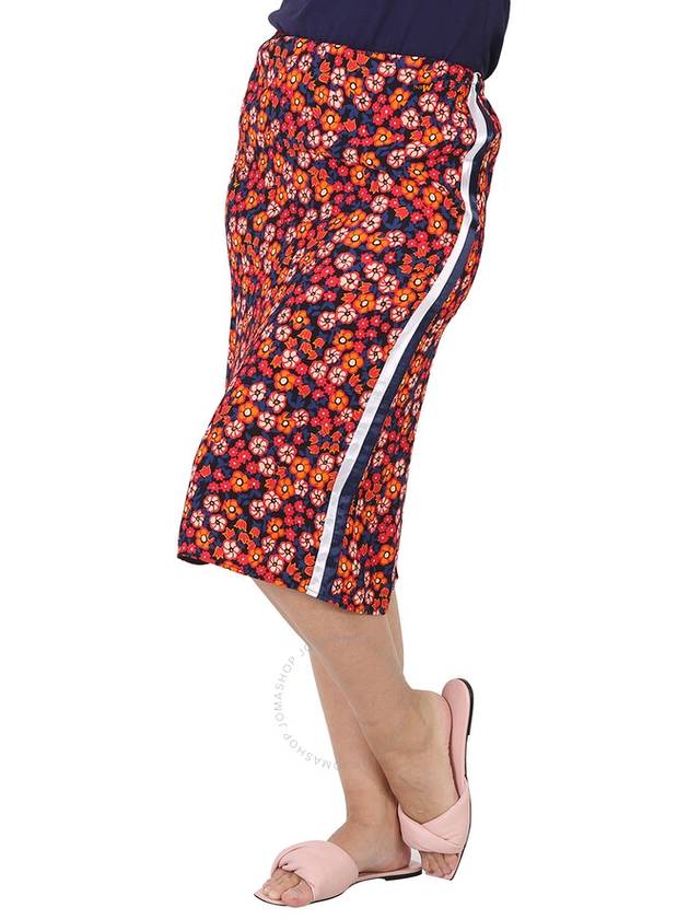 Marni Ladies Floral-print Straight Skirt, Brand Size 40 (US Size 8) - MARNI - BALAAN 3