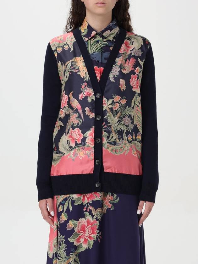 Cardigan floreale Etro - ETRO - BALAAN 1