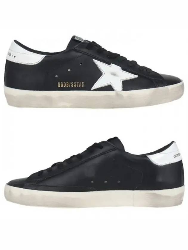 Superstar White Tab Sneakers Black - GOLDEN GOOSE - BALAAN 2