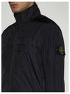 Garment Dyed Crinkle Reps R Nylon Jacket Black - STONE ISLAND - BALAAN 4