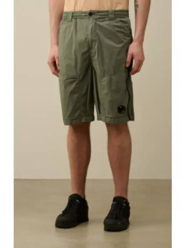 50 Fili Stretch Shorts Green - CP COMPANY - BALAAN 2