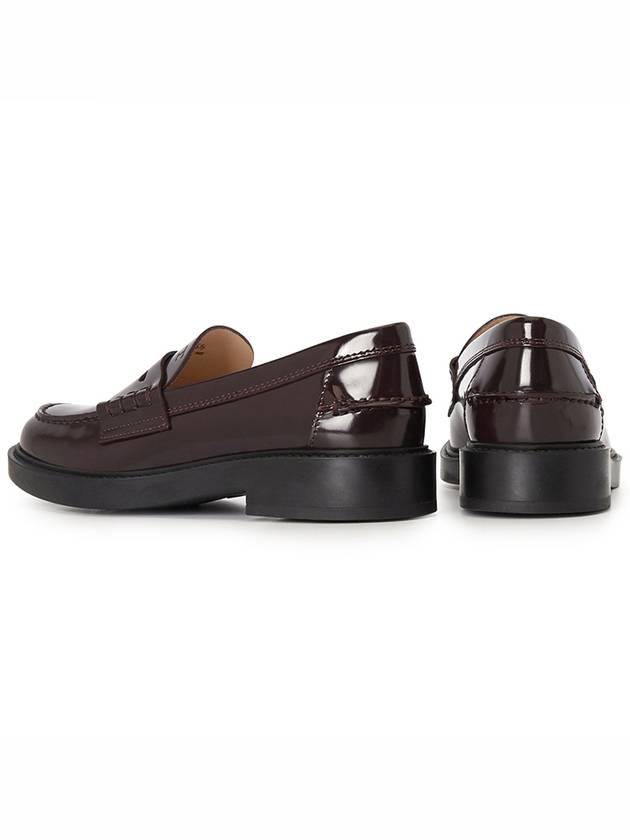 Women's Penny Loafer Burgundy - TOD'S - BALAAN.