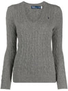 Polo Pony Motif Cable Knit Sweater 211910422013 - POLO RALPH LAUREN - BALAAN 1