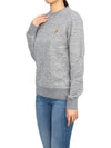 Women's Gold Star Athena Sweatshirt Melange Grey - GOLDEN GOOSE - BALAAN 8