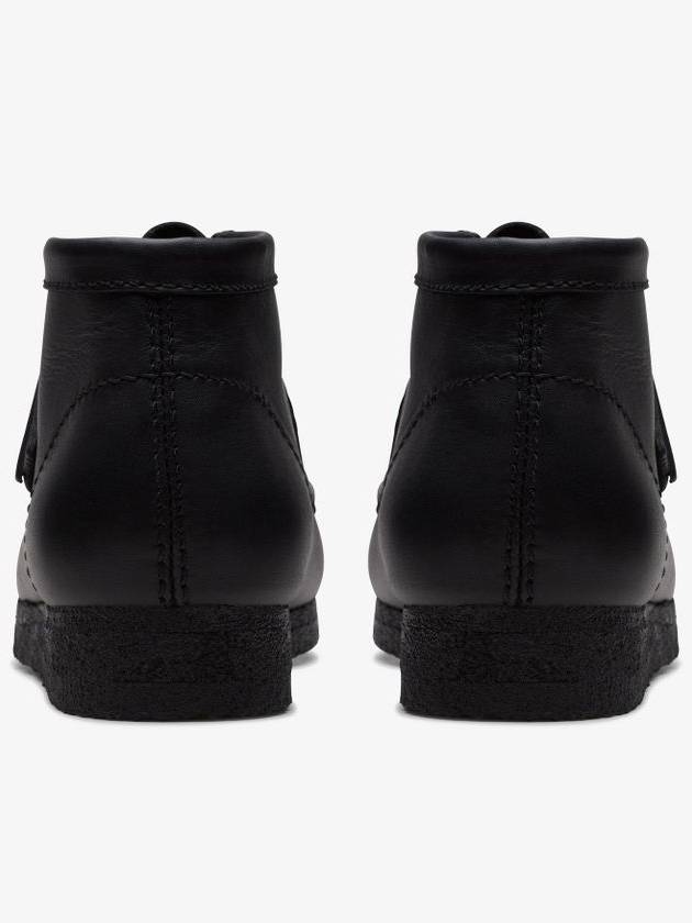 Wallabee Leather Ankle Boots Black - CLARKS - BALAAN 6