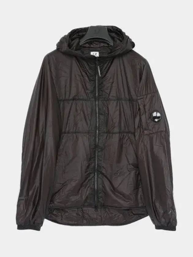 Nada Shell Hooded Jacket Black - CP COMPANY - BALAAN 2