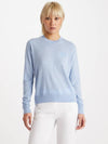 Talk Buddy To Me Crew Neck Merino Wool Knit Top Sky Blue - G/FORE - BALAAN 5