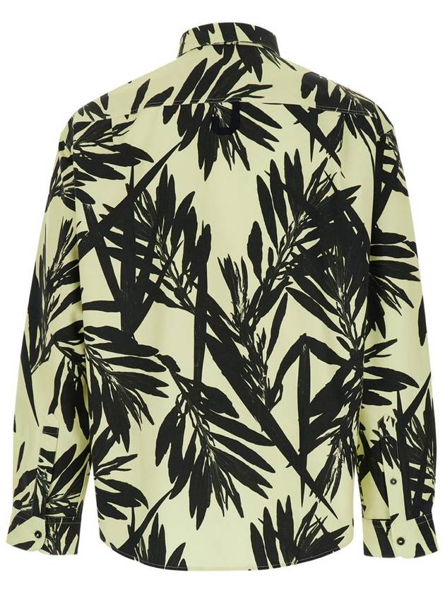 'La Chemise Simon' Multicolor Shirt With Palms Print In Cotton Man - JACQUEMUS - BALAAN 2