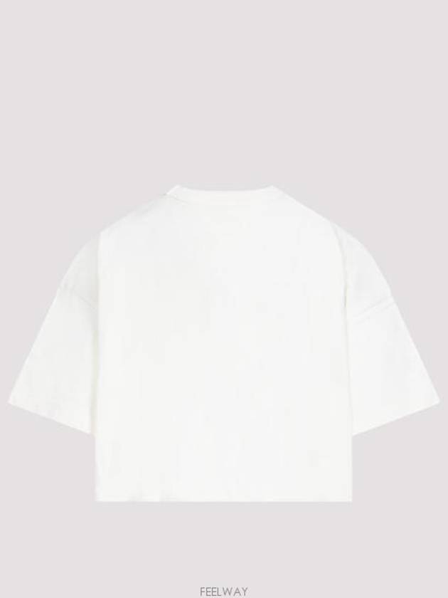 Crew Neck Pocket Short Sleeve T-Shirt White - BOTTEGA VENETA - BALAAN 4