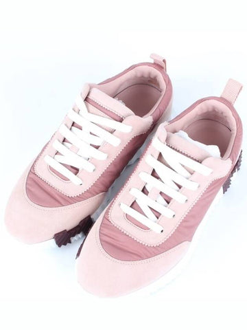 Bouncing Sneakers Rose 37 5 245 - HERMES - BALAAN 1