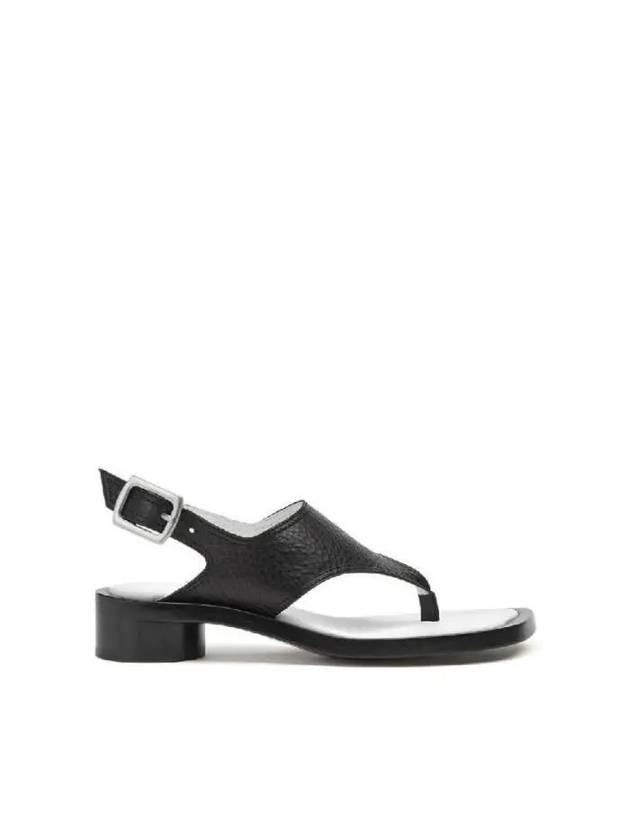 Anatomic Leather Sandals Black - MAISON MARGIELA - BALAAN 2