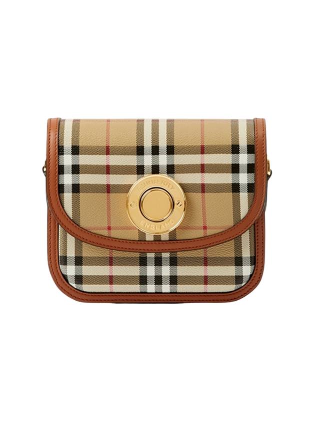 Elizabeth Check Pattern Small Cross Bag Beige - BURBERRY - BALAAN 2