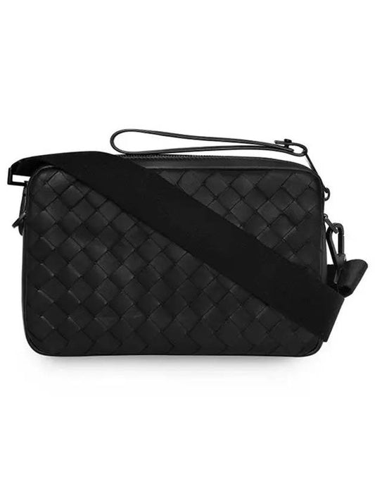 Intrecciato Cross Bag Black - BOTTEGA VENETA - BALAAN 2