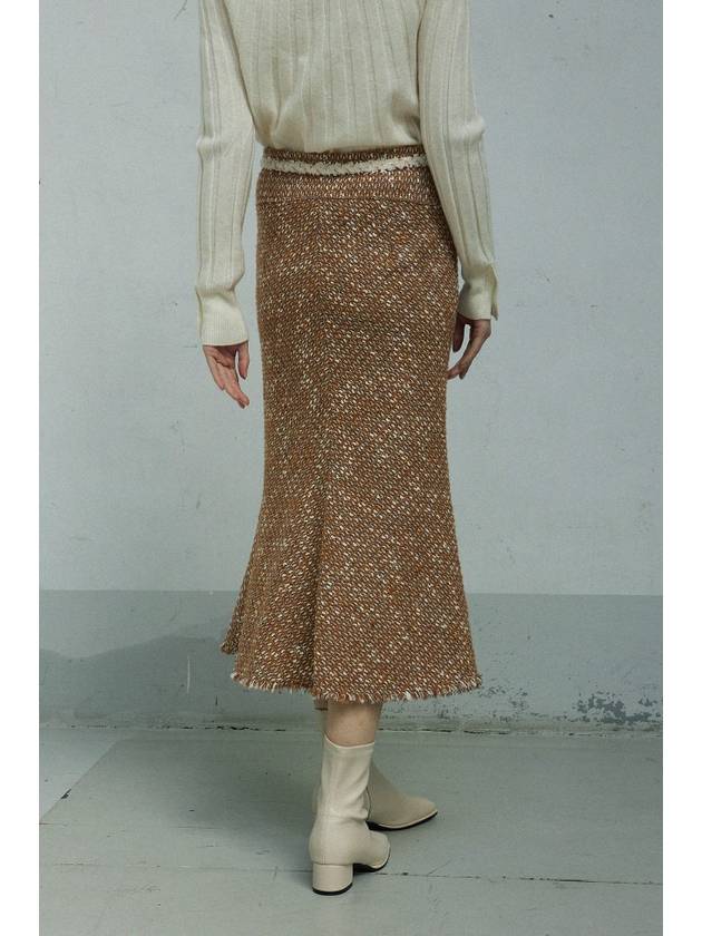 tweed long skirt - LAFEL SORT OF - BALAAN 3