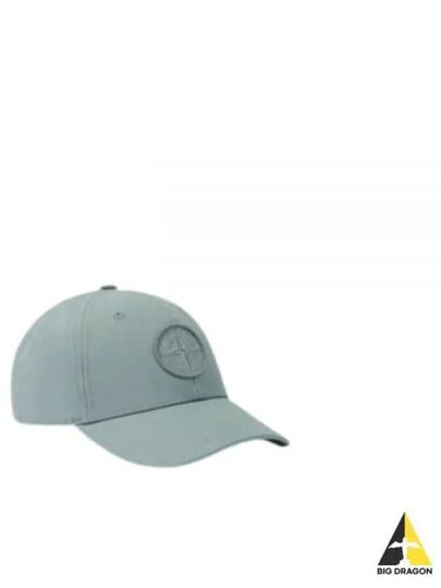 99661 Cotton Rep 6 Panel Ball Cap Blue - STONE ISLAND - BALAAN 2