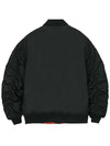 Zip Pocket Bomber Jacket Black - ROLLING STUDIOS - BALAAN 3