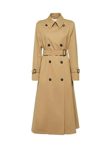 FATUO Belted Trench Coat Camel 2425026021 002 - MAX MARA - BALAAN 1