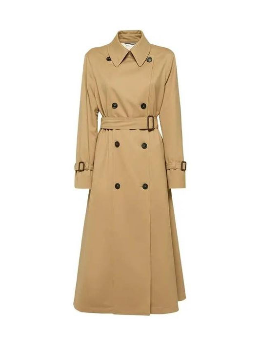 FATUO Belted Trench Coat Camel 2425026021 002 - MAX MARA - BALAAN 2