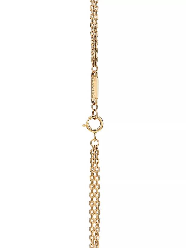 Double Link Pendant Necklace Gold - TIFFANY & CO. - BALAAN 5