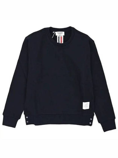 Center Back Stripe Crewneck Sweatshirt Navy - THOM BROWNE - BALAAN 2