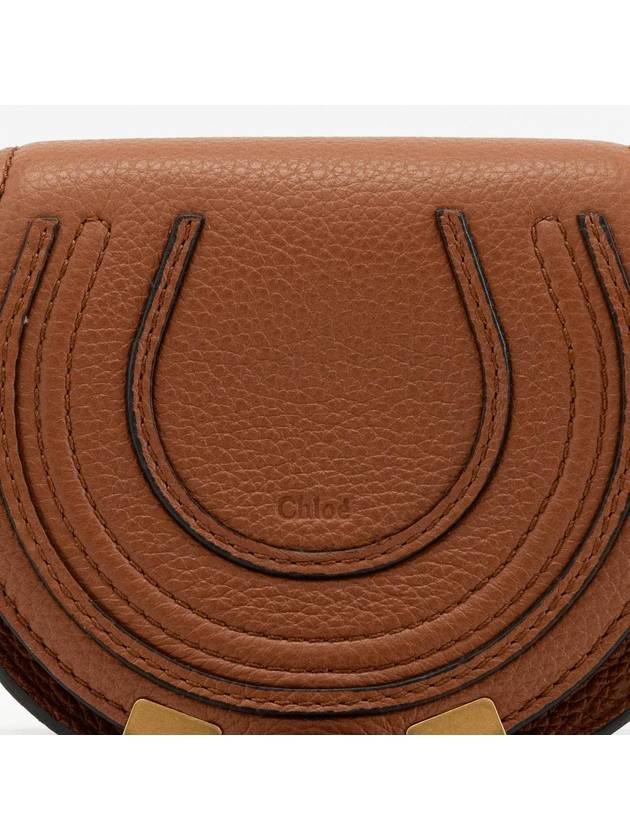 Marcie Nano Saddle Shoulder Bag Brown - CHLOE - BALAAN 5