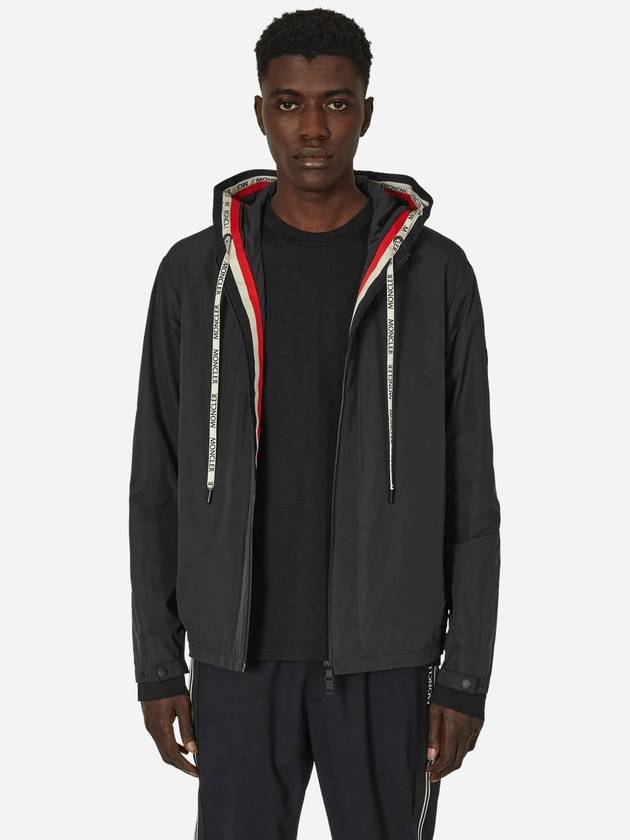 Carles Hooded Jacket Black - MONCLER - BALAAN 2