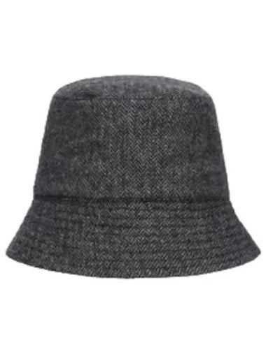 Herringbone Bucket Hat Gray - ENGINEERED GARMENTS - BALAAN 1