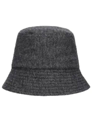 Herringbone bucket hat gray - ENGINEERED GARMENTS - BALAAN 1