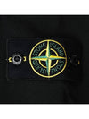 Wappen Patch Garment Dyed Sweatshirt Black - STONE ISLAND - BALAAN 5