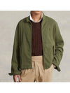 Embroidered Pony Linen Jacket Green - POLO RALPH LAUREN - BALAAN 3