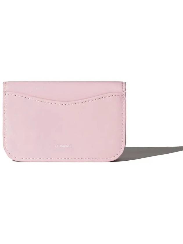 Dot compact business card card wallet baby pink - LE MASQUE - BALAAN 4