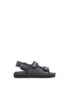 Jack Flat Sandals Ardoise - BOTTEGA VENETA - BALAAN 2