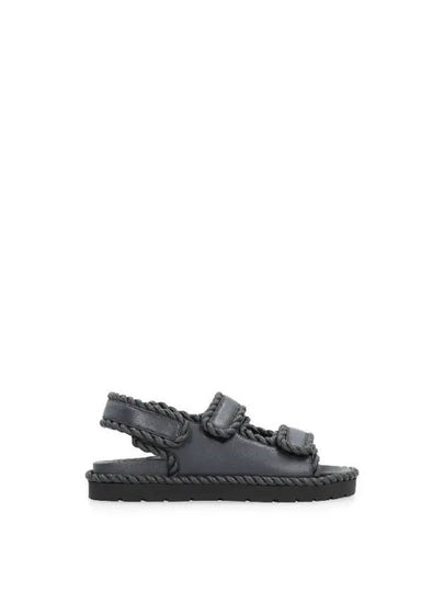 Jack Flat Sandals Ardoise - BOTTEGA VENETA - BALAAN 2