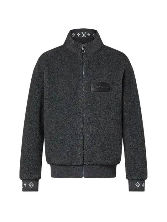 Fleece blouson gray 1AFBA1 - LOUIS VUITTON - BALAAN 1