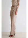 One Button Slit Wide Pants - ILROZE - BALAAN 4